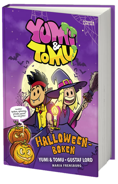 Yumi & Tomu - Halloweenboken. SIGNERAD!